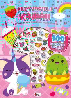 Słodziaki PRZYJACIELE KAWAII 100 wypukłych naklejek - Natalia Kawałko-Dzikowska