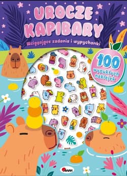 Słodziaki Urocze kapibary 100 naklejek - Natalia Kawałko-Dzikowska