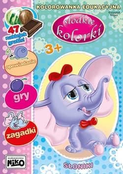 Słoniki. Słodkie kolorki - Kopeć Krzysztof
