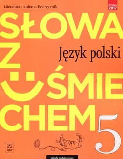 Słowa z uśmiechem Język polski Literatura i kultura 5 Podręcznik Szkoła podstawowa