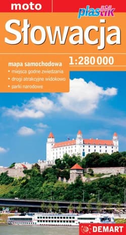 Słowacja mapa samochodowa - Opracowanie Zbiorowe