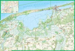 Galeria - zdjęcie nr. 2 - Słowiński Park Narodowy mapa turystyczna 1:50 000 laminat 2023