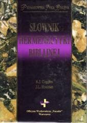 Słownik hermeneutyki biblijnej - R.J. Coggins, J.L. Houlden