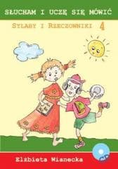 Słucham i uczę się mówić. Sylaby i rzeczowniki 4 - Elżbieta Wianecka