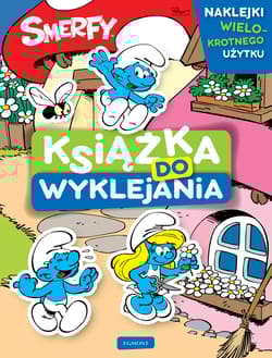 Smerfy Książka do wyklejania - Opracowanie Zbiorowe
