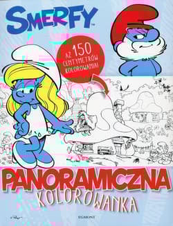Smerfy Panoramiczna kolorowanka - Opracowanie Zbiorowe