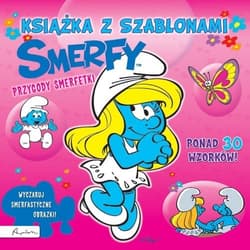 Smerfy Przygody Smerfetki Książka z szablonami