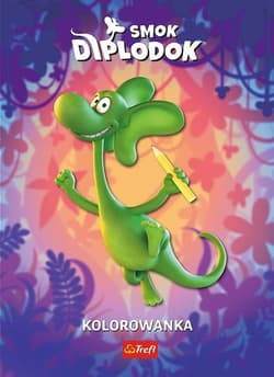 Smok Diplodok. Kolorowanka - Opracowanie Zbiorowe