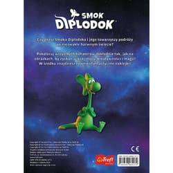 Galeria - zdjęcie nr. 3 - Smok Diplodok. Kolorowanka z naklejkami