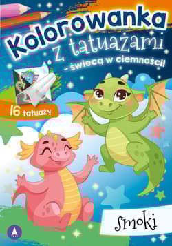 Smoki. Kolorowanka z tatuażami – świecą w ciemności! - Praca zbiorowa