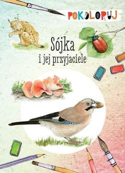 Sójka i jej przyjaciele. Pokoloruj - Katarzyna Kopiec-Sekieta