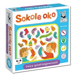 Sokole oko Kapitan Nauka Ćwicz spostrzegawczość 6-9 lat
