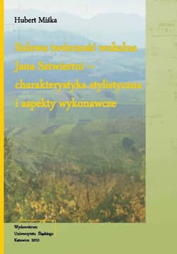 Solowa twórczość wokalna Jana Sztwiertni + CD - Hubert Miśka