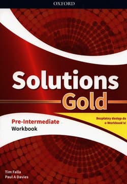 Solutions Gold Pre-Intermediate Workbook z kodem dostępu do wersji cyfrowej e-Workbook - Falla Tim, Paul Davies