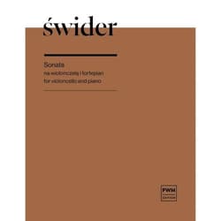 Sonata na wiolonczelę i fortepian - Józef Świder
