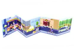 Galeria - zdjęcie nr. 2 - Spacer po mieście. Podróżuj po książce 18 mies.+