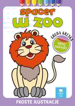Spacer w zoo. Gruba kreska