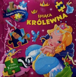Śpiąca królewna. Książka z puzzlami 5 układanek