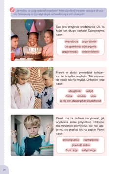 Galeria - zdjęcie nr. 2 - Spokojnie, to tylko emocje! Ćwiczenia rozpoznawania i nazywania uczuć oraz emocji