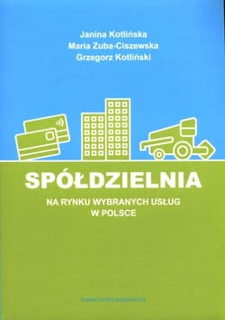 Spółdzielnia na rynku wybranych usług w Polsce
