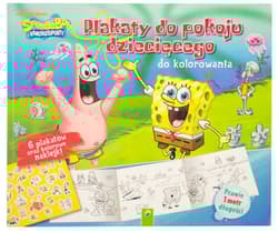 SpongeBob Plakaty do kolorowania - Opracowanie Zbiorowe