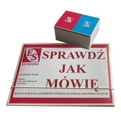 Sprawdź jak mówię. Karta badania logopedycznego... - Elżbieta Stecko