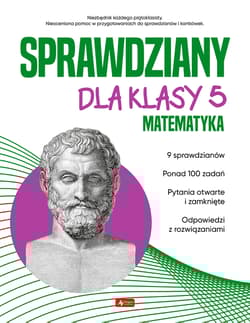 Sprawdziany dla klasy 5. Matematyka - Opracowanie Zbiorowe