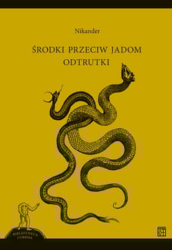 Środki przeciw jadom. Odtrutki - Nikander