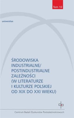 Środowiska industrialne postindustrialne zależności w literaturze i kulturze polskiej od XIX do XXI - Lucyna Sadzikowska,  Tomczok Paweł, Marta Tomczok