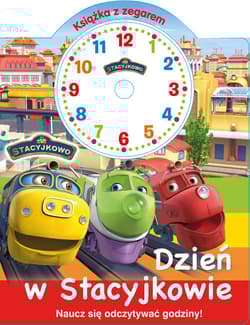 Stacyjkowo Książka z zegarem Dzień w Stacyjkowie