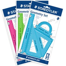 STAEDTLER Komplet geometryczny 20 cm. Mix
