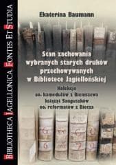 Stan zachowania wybranych starych druków - Ekaterina Baumann