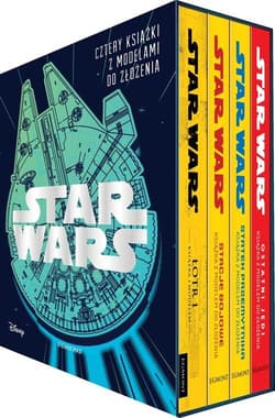 Star Wars Cztery książki z modelami do złożenia - Opracowanie Zbiorowe