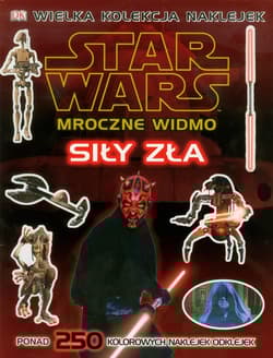 Star Wars Mroczne Widmo Siły zła ponad 250 kolorowych naklejek i odklejek