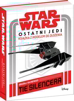 Star Wars Ostatni Jedi Książka z modelem do złożenia Zbuduj własnego Tie Silencera - Katrina Pallant
