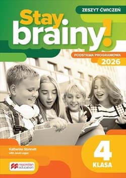 Stay brainy! 4 zeszyt ćwiczeń + kod - Praca zbiorowa