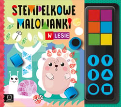 Stempelkowe malowanki. W lesie - Agnieszka Bator