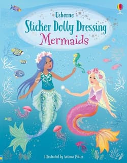 Sticker Dolly Dressing Mermaids wer. angielska - Fiona Watt, Antonia Miller