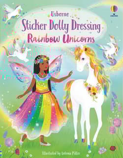 Sticker Dolly Dressing. Rainbow Unicorns wer. angielska - Fiona Watt, Antonia Miller