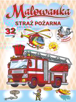 Straż pożarna. Malowanka