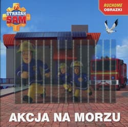 Strażak Sam Akcja na morzu Ruchome obrazki Książka z kartką 3D