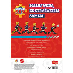 Galeria - zdjęcie nr. 2 - Strażak Sam Kolorowanka wodna