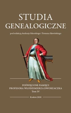 Studia Genealogiczne Tom 4