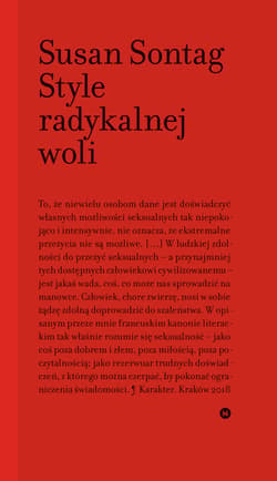 Style radykalnej woli - ebook - Susan Sontag
