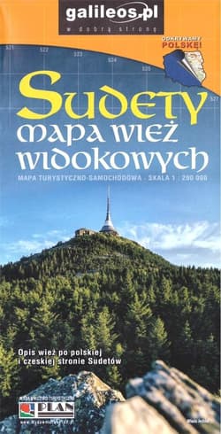 Sudety mapa wież widokowych 1:200 000 - Praca zbiorowa