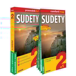 Sudety przewodnik i mapa 2w1 2024 - Opracowanie Zbiorowe