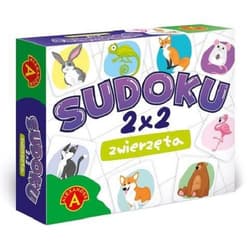 Sudoku 2x2 Zwierzęta