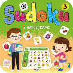 Sudoku z naklejkami 3 - Opracowanie Zbiorowe