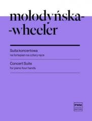 Suita koncertowa nuty na fortepian na cztery ręce - Mołodyńska-Wheeler Marta