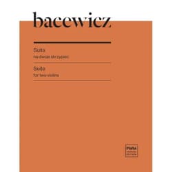 Suita na 2 skrzypiec - Grażyna Bacewicz